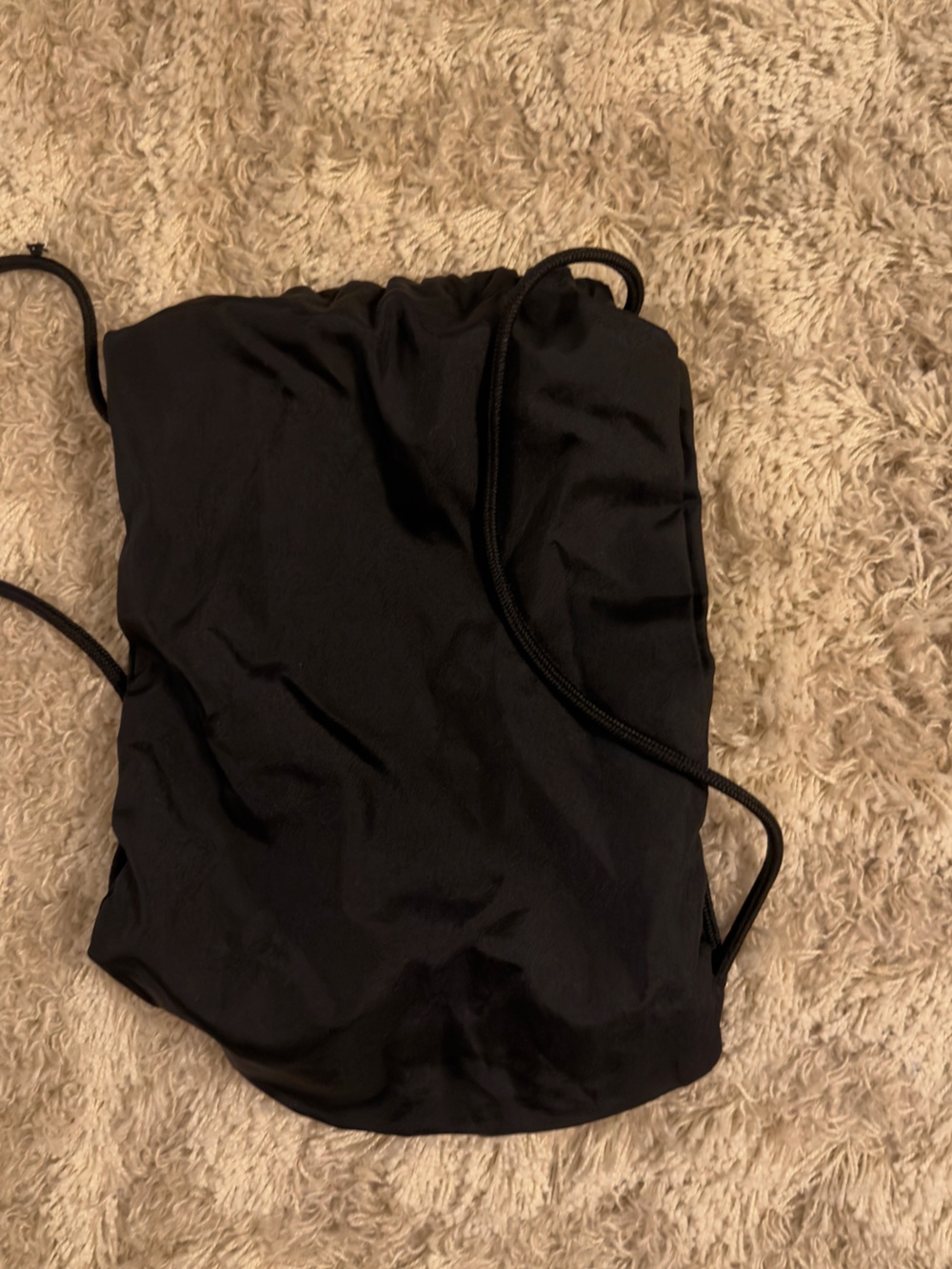 Nike Black Drawstring Backpack - Picture 2 of 2